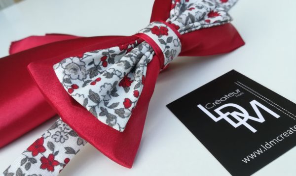 Nœud-papillon-liberty-rouge-mariage-soirée-cérémonie-Sospel-200x355-LDM-Createur-fr