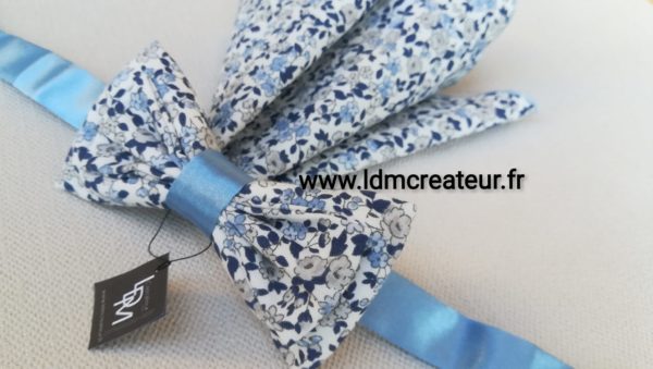 Noeud-papillon-champetre-mariage-bleu-ciel-Barfleur-ceremonie-www-ldmcreateur-fr