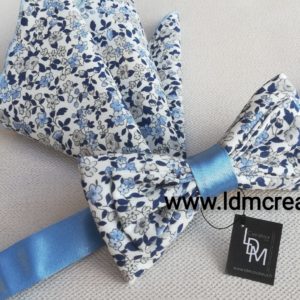 Noeud-papillon-liberty-bleu-ciel-Barfleur-ceremonie-mariage-pochette-www-ldmcreateur-fr