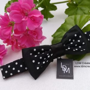 Noeud-papillon-enfant-garçon-fils-noir-pois-blanc-mariage-ceremonie-Julien-LDM-createur-ldmcreateur