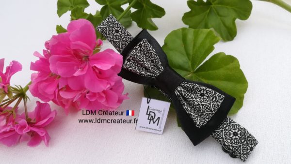 nœud-papillon-enfant-ado-garçon-noir-cérémonie-mariage-Victor-LDM-Createur-ldmcreateur