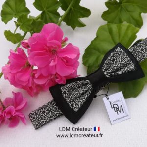 nœud-papillon-enfant-ado-garçon-chic-noir-original-mariage-cérémonie-soirée-Victor-LDM-Createur-ldmcreateur