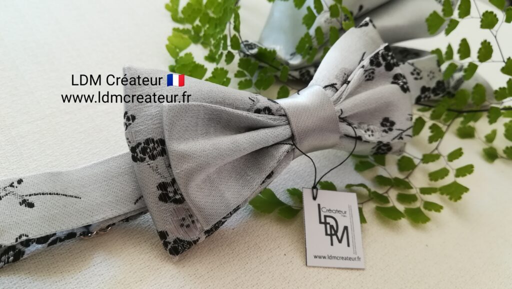 Noeud-papillon-perle-gris-blanc-marie-mariage-style-chic-boheme-Loisy-ldmcreateur