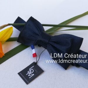Noeud-papillon-enfant-bébé-ado-bleu-marine-mariage-original-cérémonie-Rémi-LDM-Créateur-ldmcreateur-