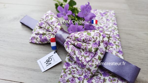 Noeud papillon parme Amiens cérémonie