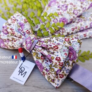 Noeud-papillon-homme-parme-mariage-fleuri-liberty-Pessac-LDM-Createur